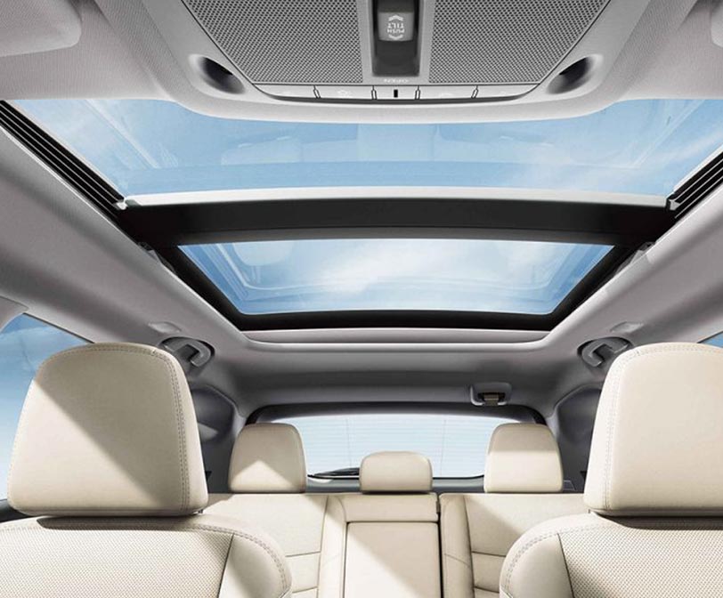 Car smart switchable glass roof