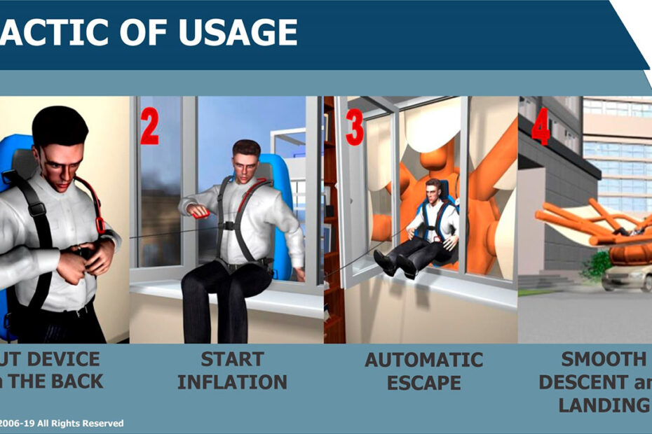 Inflatable Parachute Rescue System