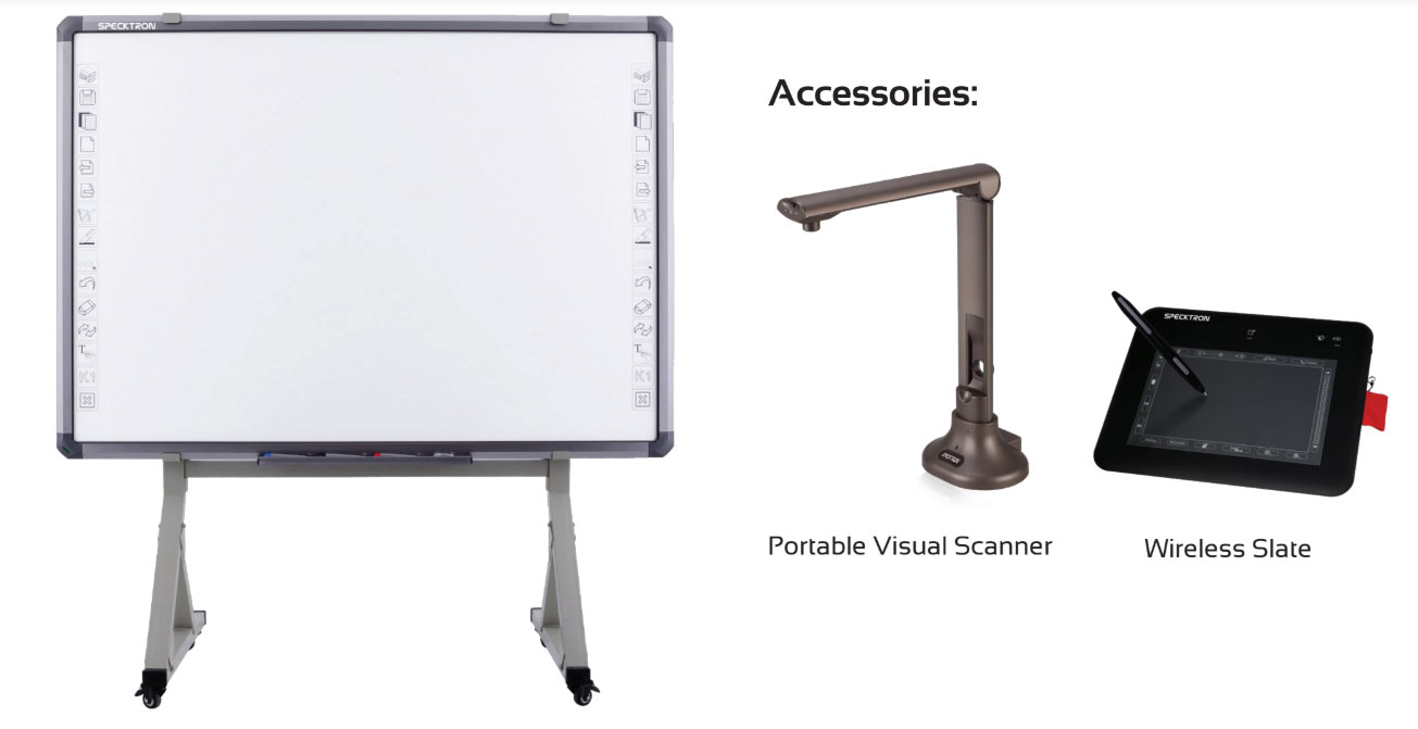 Smart interactive Whiteboard with accessories
